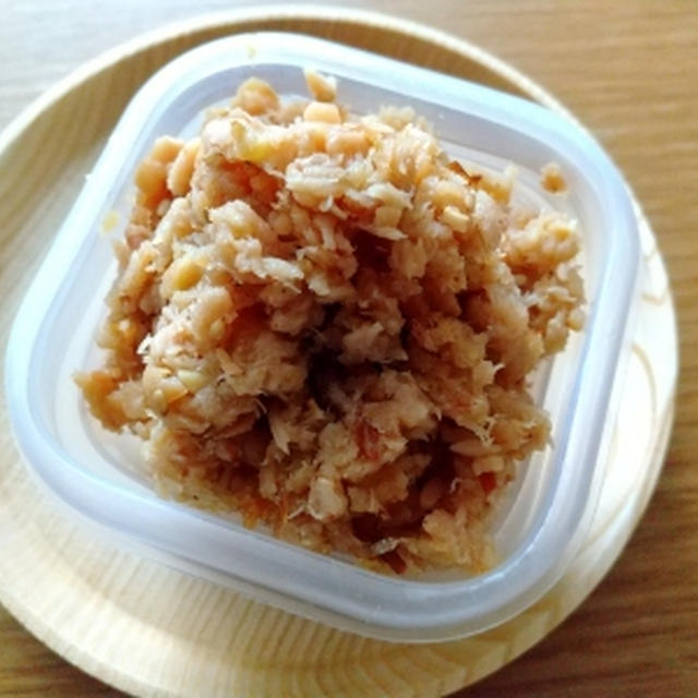 味噌を使ったおにぎりの具 生姜ツナ味噌