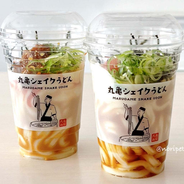 本日発売‼︎【丸亀製麺】丸亀シェイクうどん 食べてみた‼︎