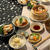 栗ごはん、鮭と秋野菜蒸し、揚げ出し豆腐とかの夜ごはん