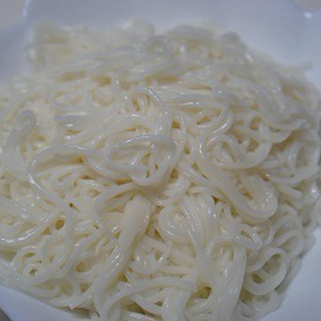みゆカフェ。風エコ変身レシピ～素麺おこげの夏野菜あんかけ♪