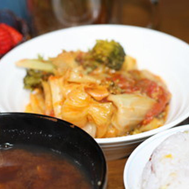 キャベツの重ね煮