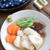 めんつゆで簡単！やさしい味♡「鶏むね肉の冷やし治部煮、わさび添え」　～塩分控えめ（ほど塩）料理③