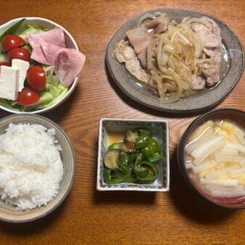 豚肉の生姜焼き