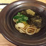 朝ごはんに昆布うどん