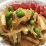 厚揚げともやしの豆板醤和え＆エリンギのオイスター炒め♪