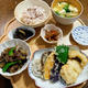 時短料理☆牛肉となすとピーマンの甘辛炒め/ハモと野菜の天ぷら