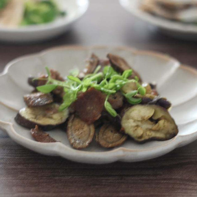 なすとごぼうとラム肉の生しょうゆ糀にんにく炒め【マルコメ発酵アンバサダー】