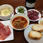 昼に乏しい食材で「洋モン＆泡モン」