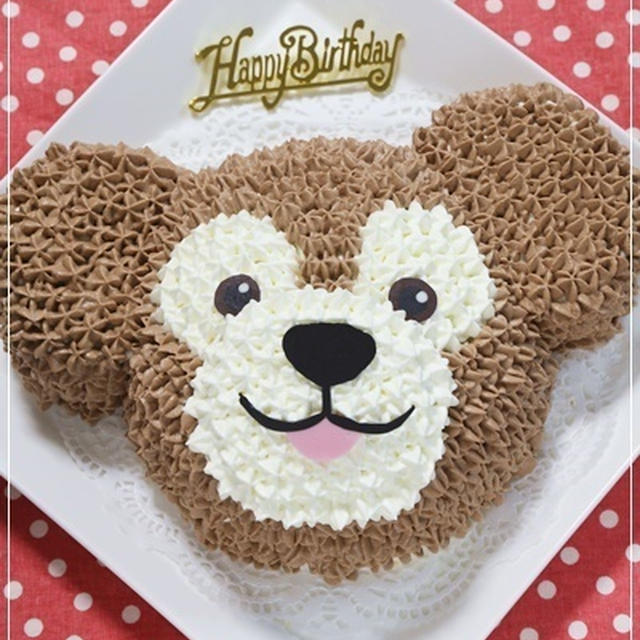ダッフィーの立体バースデーケーキ＊太郎9歳