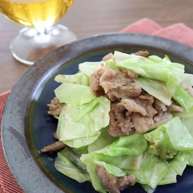 【連載レシピ公開のお知らせ】みそ味で下味しっかり！「豚肉とキャベツのみそ炒め」