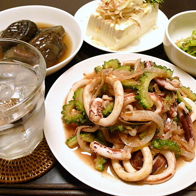 これはうまい イカとゴーヤの梅肉炒め By 高野俊一さん レシピブログ 料理ブログのレシピ満載