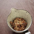 我が家の朝納豆の中から定番納豆「山芋納豆」とポリフェノールご飯。 by ゆりぽむさん