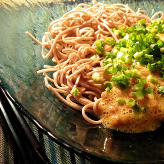 納豆たまそば