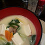 豆乳鍋風スープ