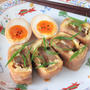 お値引きシールお総菜を、ライパンで手軽にボリューム＆栄養アップ『中華風チャーシュー巻きクレープ』