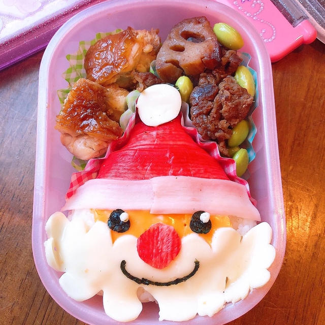 サンタさん弁当です！！