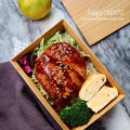 チーズチキンカツのっけ弁当♡【#お弁当#簡単レシピ】