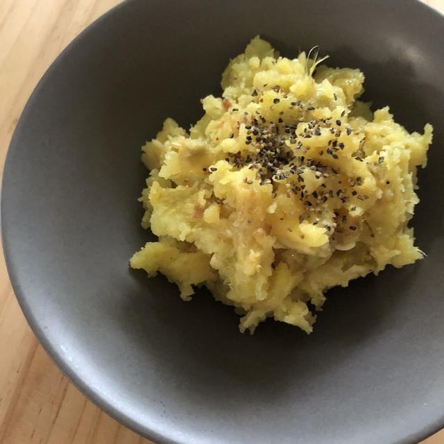 レコルト エアーオーブンで作る、焼き芋サラダ♪