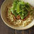 からし水菜たっぷりのせ　沖縄そばの坦々麺！
