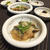 秋刀魚のカレーおろし煮と長芋そうめん