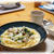 【 白菜と豚肉のクリームパスタ。】