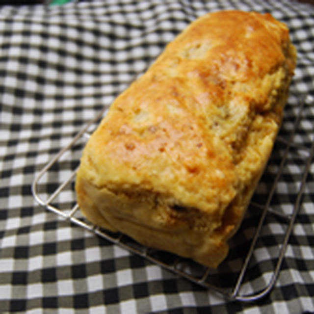 黒糖バナナパウンドケーキ