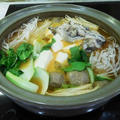 牡蠣の韓国風コチュジャン味噌鍋