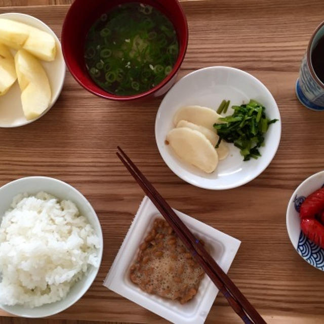京漬物とラーメン