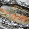 ３６５日糖質オフレシピNo.２６３「秋鮭とキノコの味噌バター焼き」