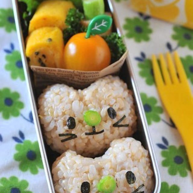 茶色ねこのお弁当