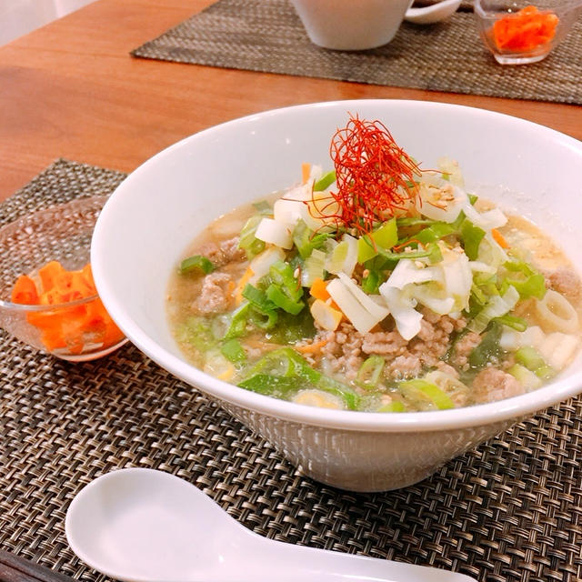 坦々風味♡胡麻味噌ネギラーメン＊保存版挽肉レシピ９品！