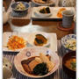 ぶりの煮つけ*生わかめとたけのこ添えの晩ごはん
