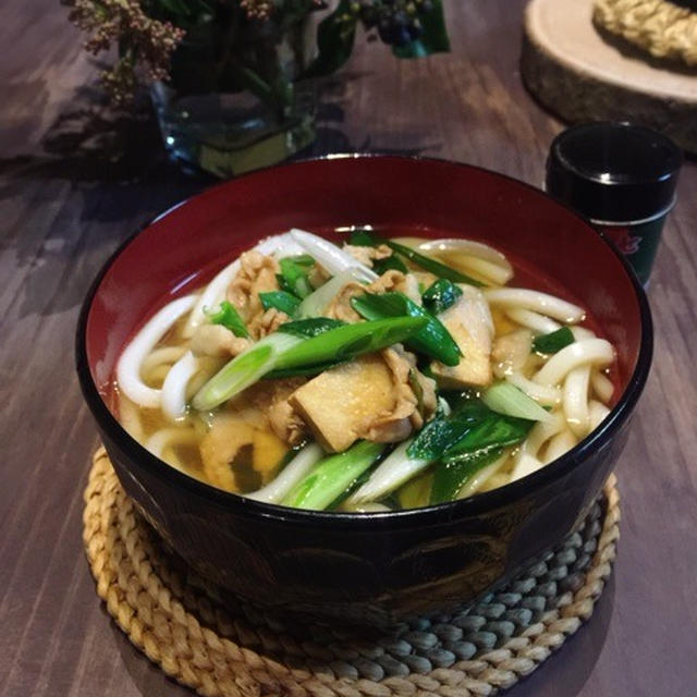 ご当地うどん♪肉汁うどん♪と、マジ卍！とは？