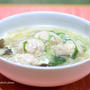 鶏むね団子の中華風あんかけスープ＆「まるちゃんQTTA」食べてみました