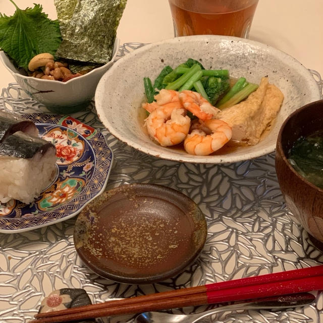 鯖寿司✨と煮物✨でお家ごはん✨