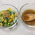 豆苗とキャベツの温野菜サラダ（レシピ）