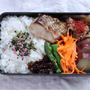 鰆の白だし漬け焼きと牛ごぼう炒め煮〜食べざかり男子のお弁当【PR】