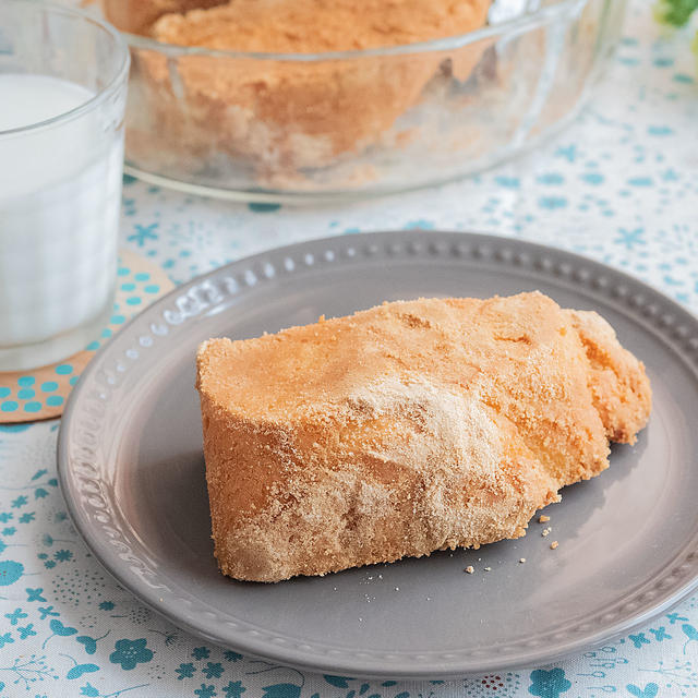 給食再現レシピ！食パンできな粉揚げパン( ⸝⸝•ᴗ•⸝⸝ )♡