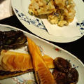 筍のかき揚げ天ぷらと、焼き筍の夕飯