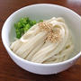 朝ごはんに珍しく「醤油うどん」
