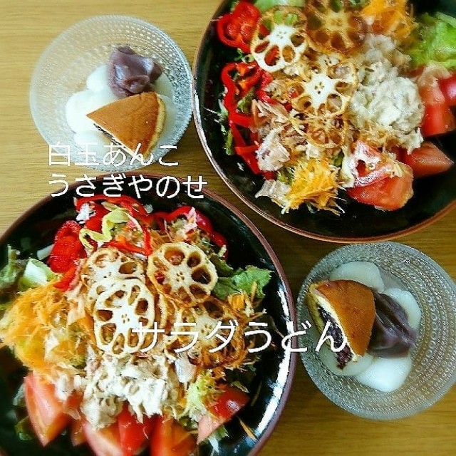 サラダうどんランチ