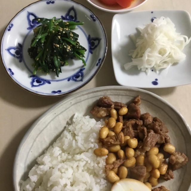 10月前半の教室、一緒に食べるとおいしい小菜