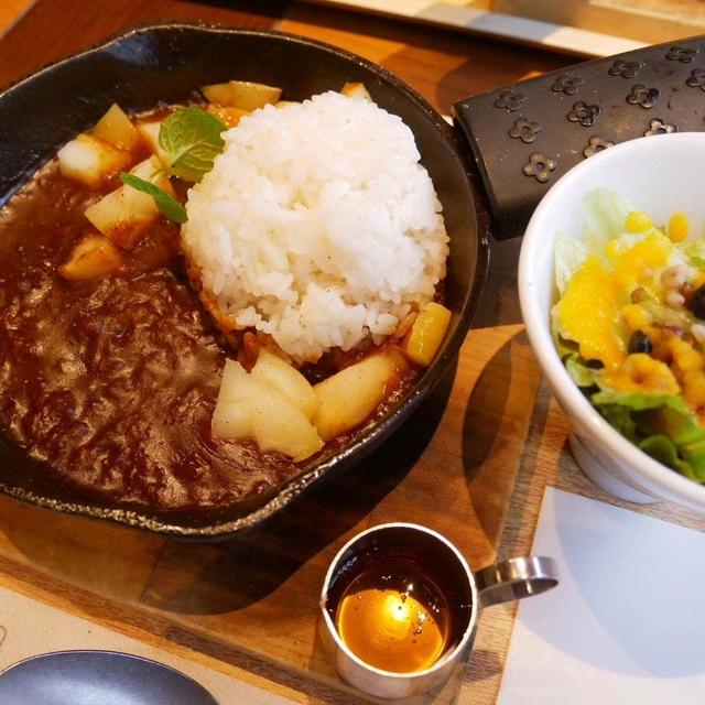 あずさ珈琲小さめごはんとスイーツのセット、昨日の昼ごはん#私のごはん