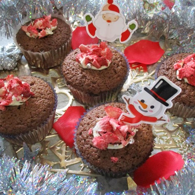 【クリスマスの焼き菓子】板チョコで失敗なし！くるくる混ぜるだけ♡グルテンフリーチョコケーキ♪