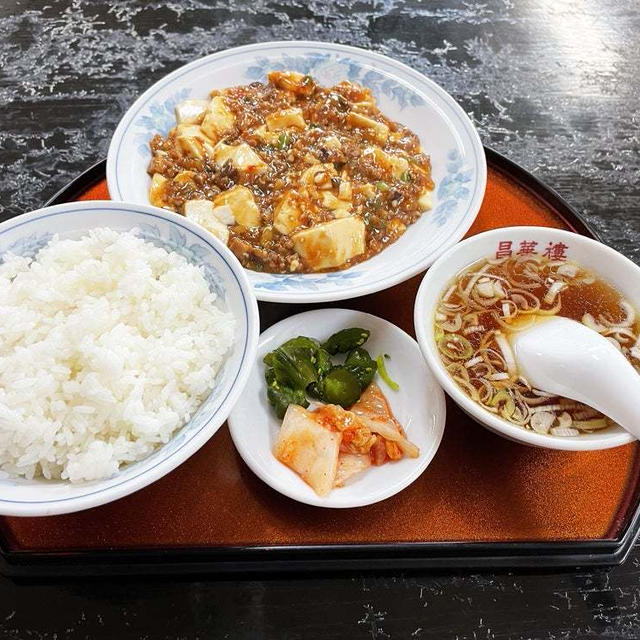 麻婆豆腐とごはんセット 〜住宅街の中華屋さん〜