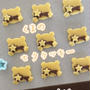 【レシピ】くまの七夕クッキー🎋型抜きクッキーでオリジナルクッキー作り♡
