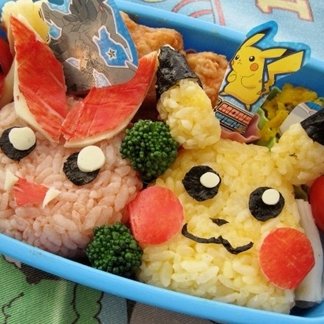 ポケモンのお弁当（キャラ弁）（幼稚園）