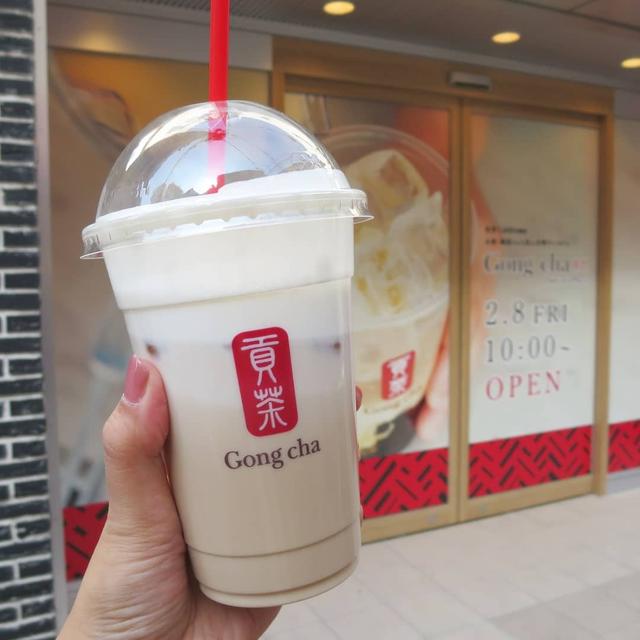 本日8日オープン！エトモ自由が丘☆大人気台湾ティーGong cha（ゴンチャ）