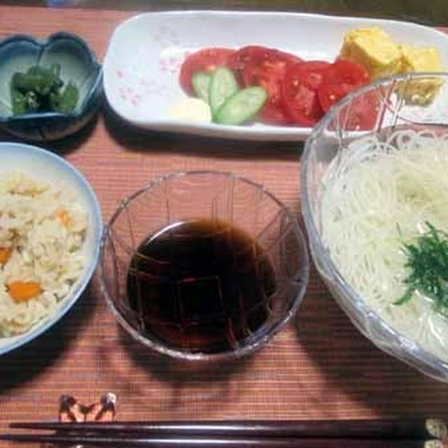 夏はやっぱり素麺！＾＾