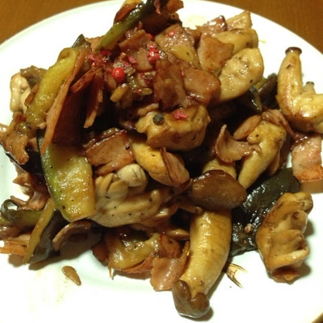 エリンギの炒め物が美味しかったんだけど…